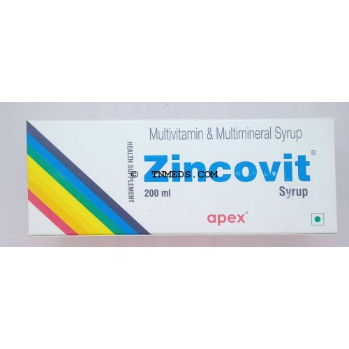 Zincovit syrup 200ml | Order Zincovit syrup 200ml From  | Buy Zincovit  syrup 200ml from , View Uses , Reviews , Composition , about Zincovit  syrup 200ml
