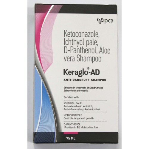 Keraglo ad shampoo 75 ml | Order Keraglo ad shampoo 75 ml From  |  Buy Keraglo ad shampoo 75 ml from , View Uses , Reviews ,  Composition , about Keraglo ad shampoo 75 ml